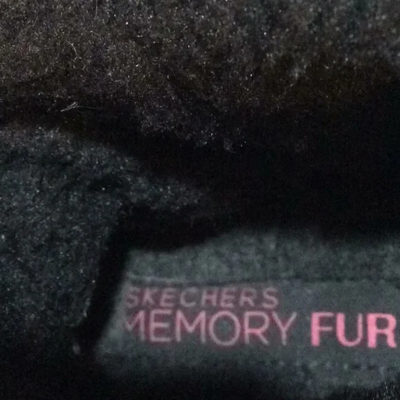 Sketchers on the Go Memory Fur Ankle Boots, black - Picture 7 of 9